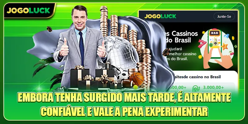 Embora tenha surgido mais tarde, é altamente confiável e vale a pena experimentar.